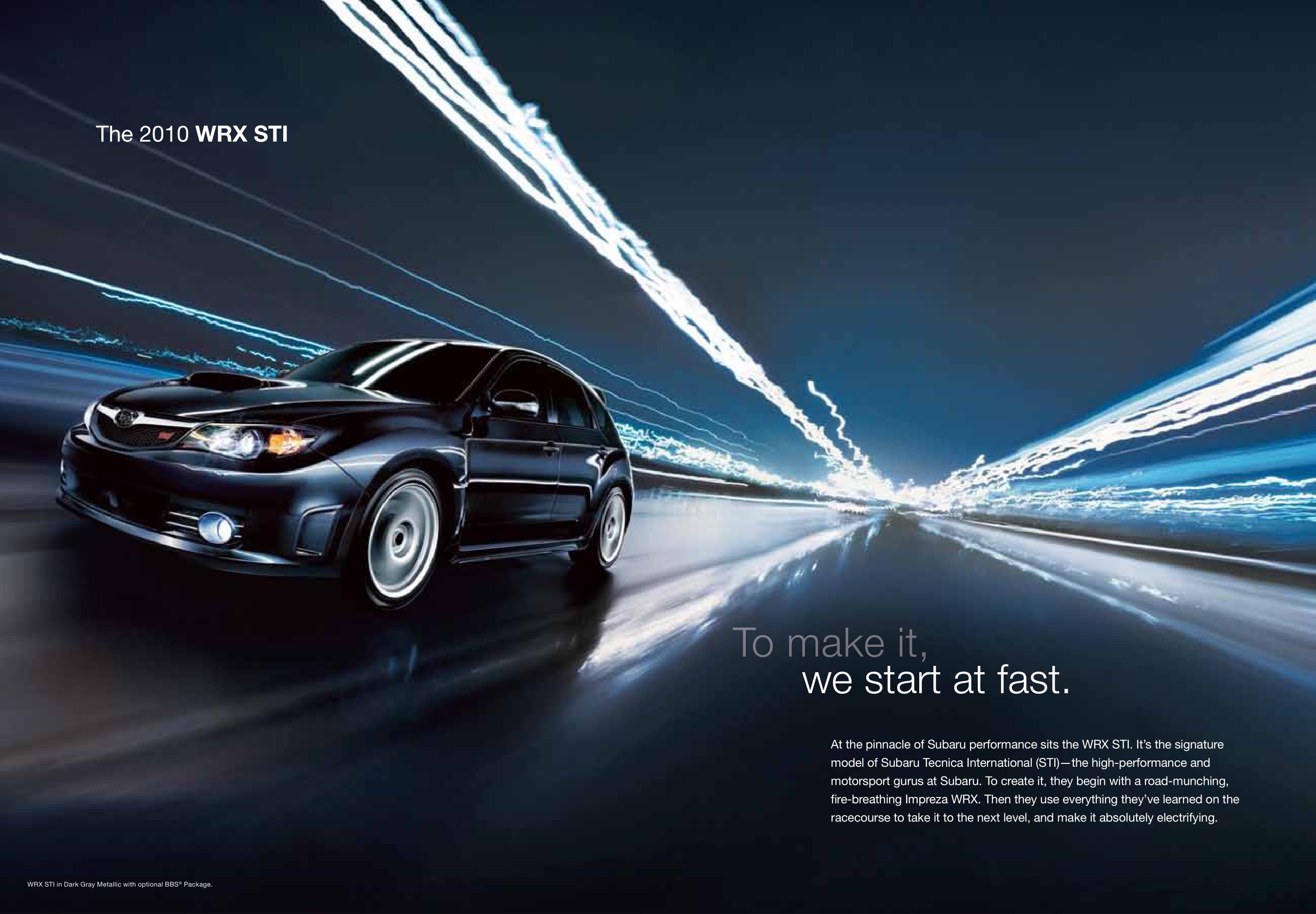 2010 Subaru Impreza WRX Brochure Page 17